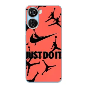 Силіконовый Чохол Nike Air Jordan на ЗТЕ В40 Десігн (Just Do It)