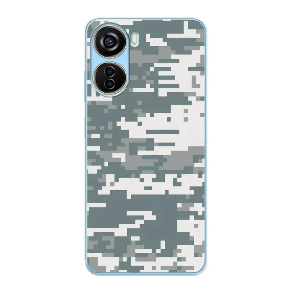 Чехол с рисунком «Камуфляжный Хаки» для ZTE V40 Design Чехол с рисунком «Камуфляжный Хаки» для ZTE V40 Design