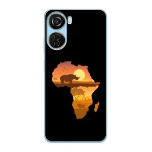 Літній Чохол на ZTE V40 Design (Карта)