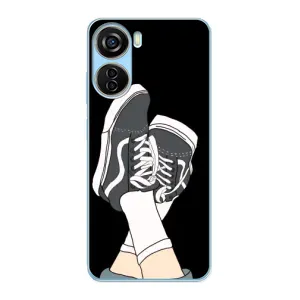 Чохол з Прикольним Принтом на ZTE V40 Design (Кеди)