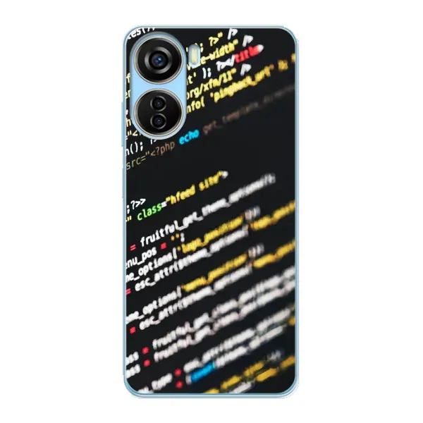 Чехол с рисунком «Код» для ZTE V40 Design Чехол с рисунком «Код» для ZTE V40 Design