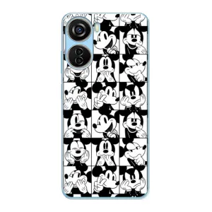Чехлы с принтом Микки Маус на ZTE V40 Design (Коллаж Микки Маус)