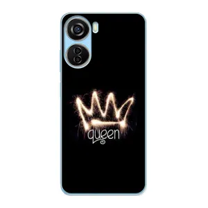 Чехол (Корона на чёрном фоне) для ЗТЕ В40 Десигн (Корона)
