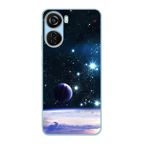 Чехол с рисунком «Космический вид» для ZTE V40 Design Чехол с рисунком «Космический вид» для ZTE V40 Design