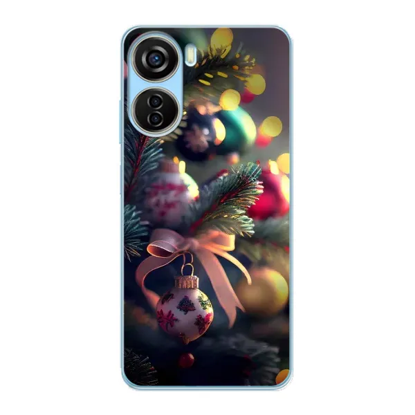 Чехол с рисунком «Красивая елочка» для ZTE V40 Design Чехол с рисунком «Красивая елочка» для ZTE V40 Design
