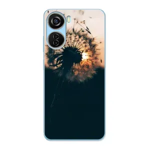 Силіконовий Чохол з кульбабками на ZTE V40 Design (Гарна кульбабка)