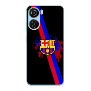 Чехол для ZTE V40 Design (Барселона) (Лого Барсы)