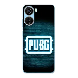 Чехол (TPU) с картинкой "Лого Пабг" на ЗТЕ В40 Десигн (Лого PUBG)