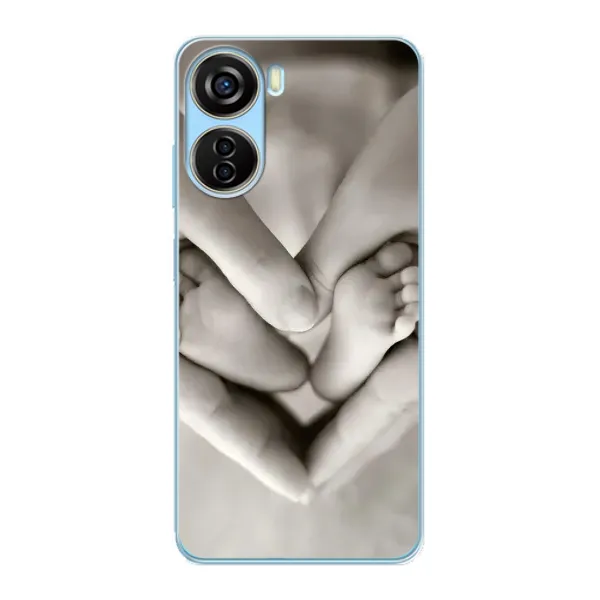Чехол с рисунком «Любящие руки» для ZTE V40 Design Чехол с рисунком «Любящие руки» для ZTE V40 Design