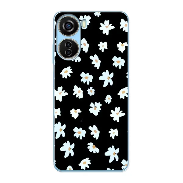 Чехол с рисунком «Маленькие ромашки» для ZTE V40 Design Чехол с рисунком «Маленькие ромашки» для ZTE V40 Design