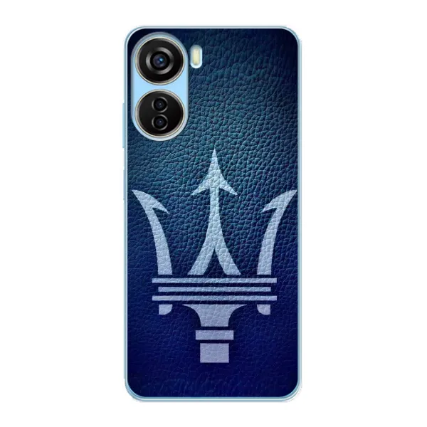 Чехол с рисунком «Лого Maserati» для ZTE V40 Design Чехол с рисунком «Лого Maserati» для ZTE V40 Design