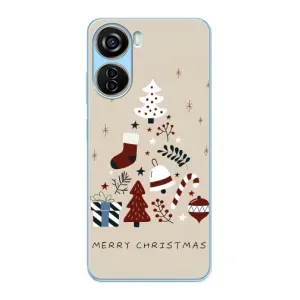 Чохол Санта Клаус для ZTE V40 Design (Merry Christmas)