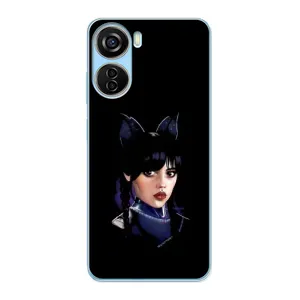 Чохол з картинкою Венсдей на ZTE V40 Design (Мила Венсдей)