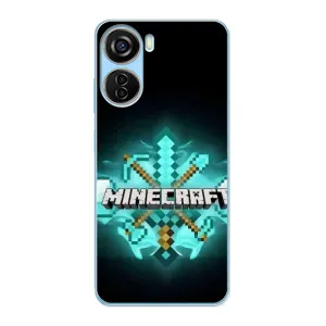 Чехол майнкрафт для ZTE V40 Design (MineCraft 2)