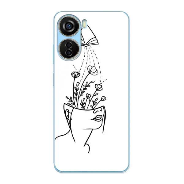 Чехол с рисунком «Мудрость» для ZTE V40 Design Чехол с рисунком «Мудрость» для ZTE V40 Design