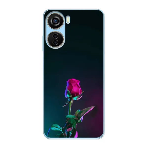 Чехол с рисунком «Ночная роза» для ZTE V40 Design Чехол с рисунком «Ночная роза» для ZTE V40 Design