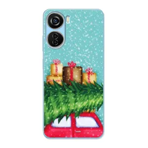 Чохол новорічна ялинка на ZTE V40 Design (Новорічний настрій)