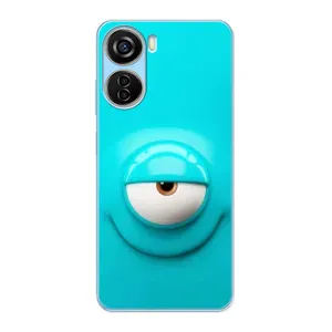 Силиконовые Чехлы (смешные стикеры) для ZTE V40 Design (Одноглазик)