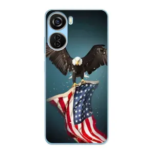 Чохол Прапор USA для ZTE V40 Design (Орел і прапор)