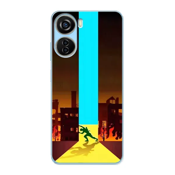 Чехол с рисунком «Освобождение» для ZTE V40 Design Чехол с рисунком «Освобождение» для ZTE V40 Design