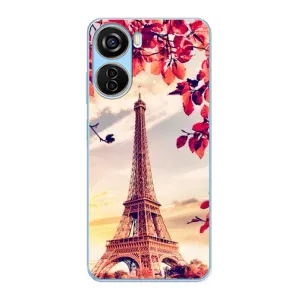 Чехол с Эйфелевой башней на ZTE V40 Design (Paris photo)