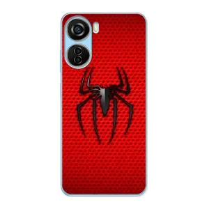 Чехол Супергерой Человека Паука на ZTE V40 Design (Паук марвел)