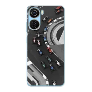 Чехол фильм Формула 1 для ZTE V40 Design (Гонки ф1)