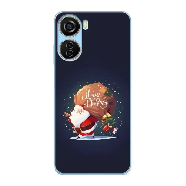 Чехол с рисунком «Подарки от Санты» для ZTE V40 Design Чехол с рисунком «Подарки от Санты» для ZTE V40 Design