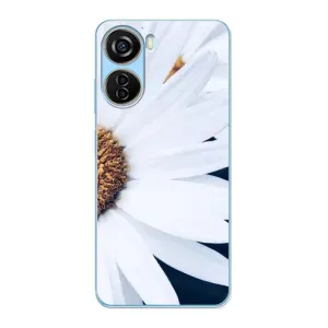 Чохол з ромашками на ZTE V40 Design (Пів ромашки)