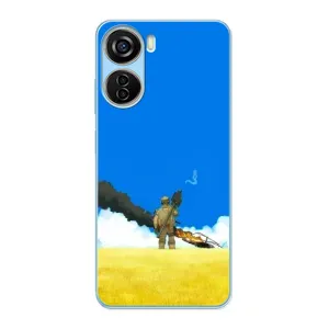 Чехлы на военную тематику для ZTE V40 Design (Попадание)