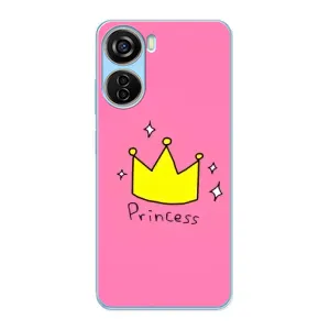 Девчачий Чехол для ZTE V40 Design (Princess)