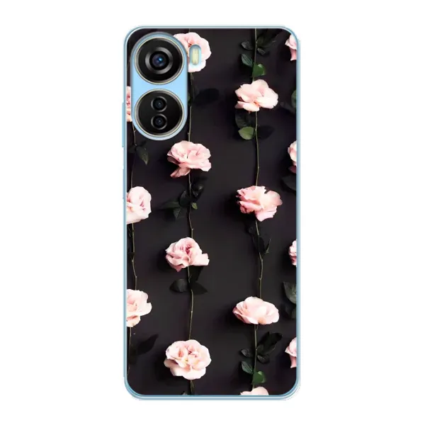 Чехол с рисунком «Розы» для ZTE V40 Design Чехол с рисунком «Розы» для ZTE V40 Design