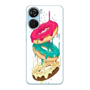 Чохол з зображенням смачної їжі для ZTE V40 Design (Соковиті пончики)