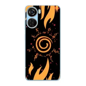 Купить Чехлы на телефон с принтом Anime для ZTE V40 Design (Солнце Наруто)