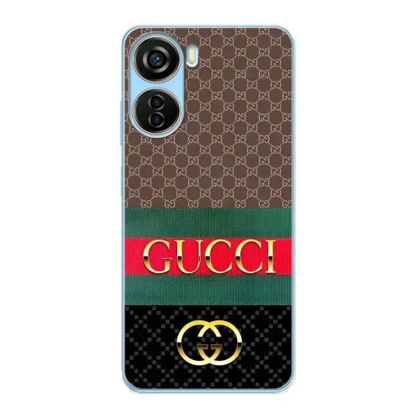 Чехол с рисунком «Стиль GUCCI» для ZTE V40 Design