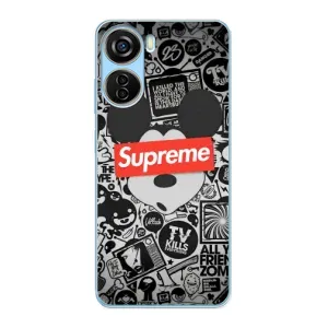 Чехол с Брендами одежды на ЗТЕ В40 Десигн (Supreme Маус)