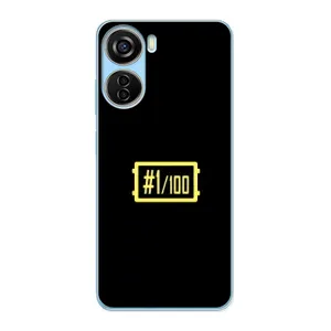 Чехол (TPU) с картинкой "Лого Пабг" на ЗТЕ В40 Десигн (ТОП 1)
