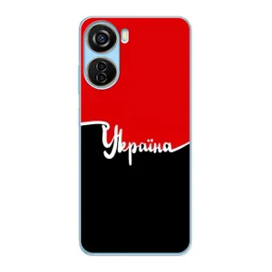 Чехлы УПА (Красно-Чёрный) на ZTE V40 Design (Украина УПА)