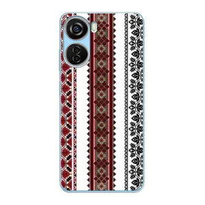 Силіконовый Чохол на ZTE V40 Design з картинкой Вишиванки (Вишиваночки)