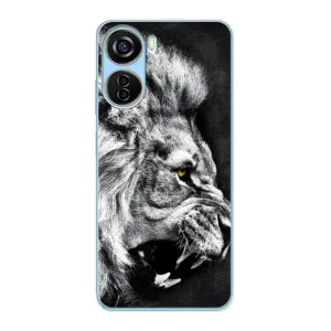 Чехол с картинкой на ZTE V40 Design (Злой ЛЕВ)