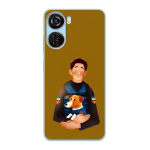 Чехол с принтом для ZTE V40 Design (ЗСУ Патрон)