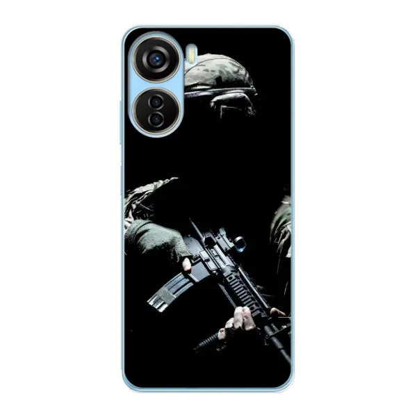 Чехол с рисунком «ЗСУ снайпер» для ZTE V40 Design Чехол с рисунком «ЗСУ снайпер» для ZTE V40 Design