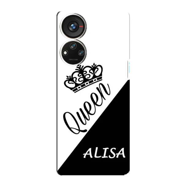 Чехол с рисунком «ALISA» для ZTE Blade V40s Чехол с рисунком «ALISA» для ZTE Blade V40s