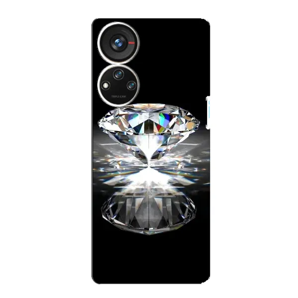 Чехол с рисунком «Бриллиант» для ZTE Blade V40s