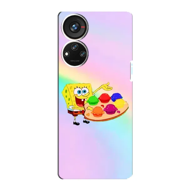Чехол с рисунком «Бургеры» для ZTE Blade V40s Чехол с рисунком «Бургеры» для ZTE Blade V40s