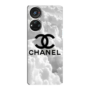 Чехол с Брендами одежды на ЗТЕ Блейд В40с (CHANEL)