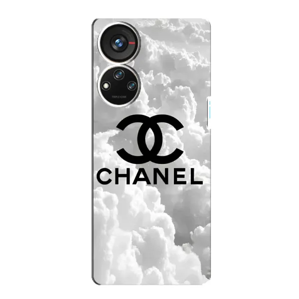 Чехол с рисунком «CHANEL» для ZTE Blade V40s