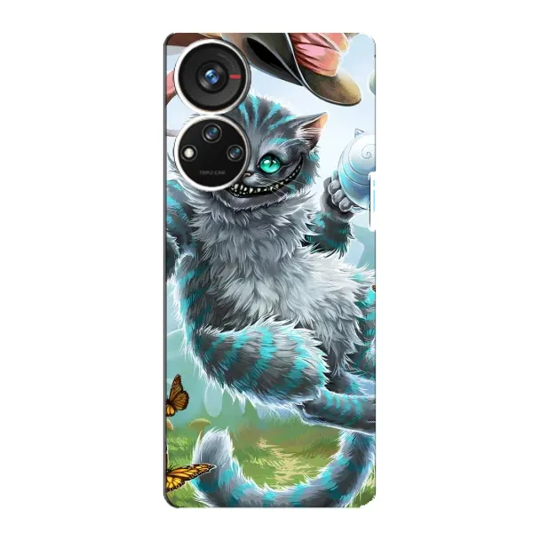 Чехол с рисунком «Чеширский КОТИК» для ZTE Blade V40s Чехол с рисунком «Чеширский КОТИК» для ZTE Blade V40s