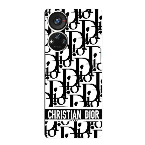 Чехол с рисунком «Christian Dior» для ZTE Blade V40s Чехол с рисунком «Christian Dior» для ZTE Blade V40s