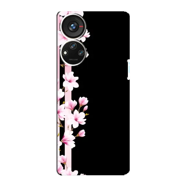 Чехол с рисунком «Цветочки» для ZTE Blade V40s Чехол с рисунком «Цветочки» для ZTE Blade V40s